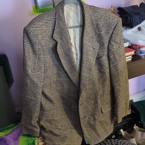 Classic Men's Glen Check Blazer